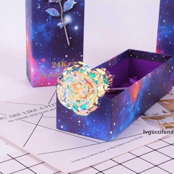 

foil plated rose luminous rose flower wedding day party lighting rose valentine s day creative gift 24k foil plated roses