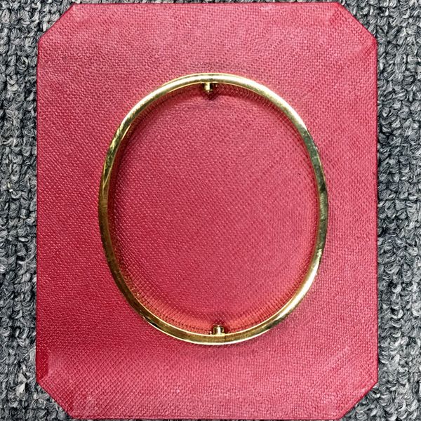 

love titanium steel silver rose gold with diamonds bracelet bangles women men screw bracelet couple jewelry no original box prml, Black