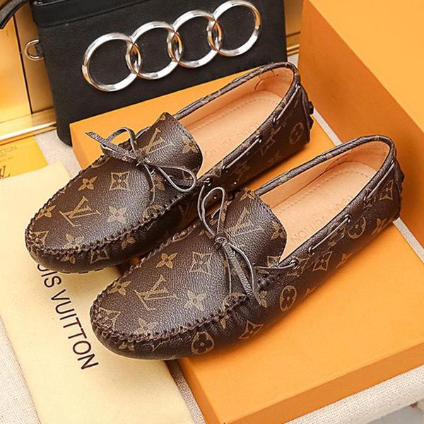 

fashion shoes mens rubber soles chaussures pour hommes moccasins mens shoes casual design zapatos de hombre with box drop shipping