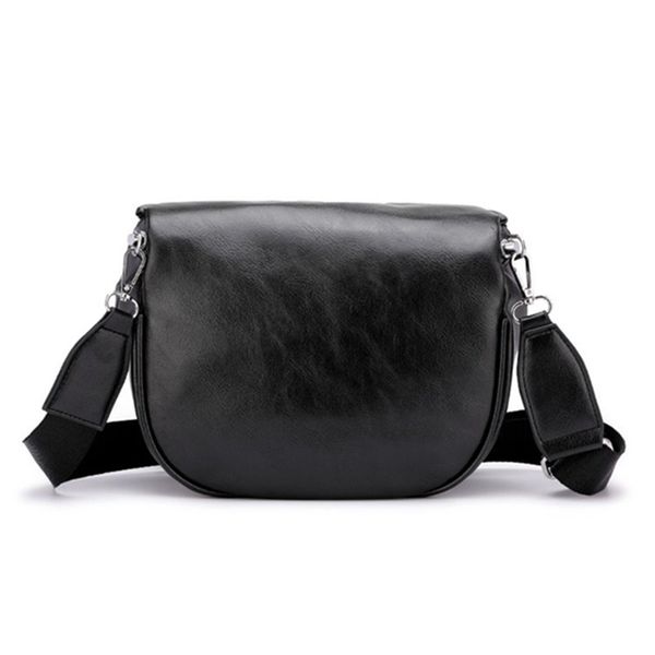 

vintage small messenger bags for women semicircle saddle poach shouder bag bucket bags crossbody bag females pu leather handbags