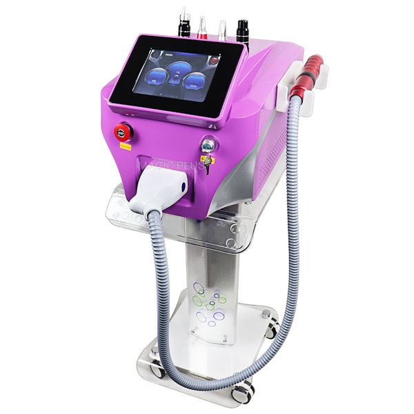 

новые высокого качества nd yag laser755 1320 1064 удаление 532nm picosecond лазерная машина татуировки кожи лица средства по уходу, Black
