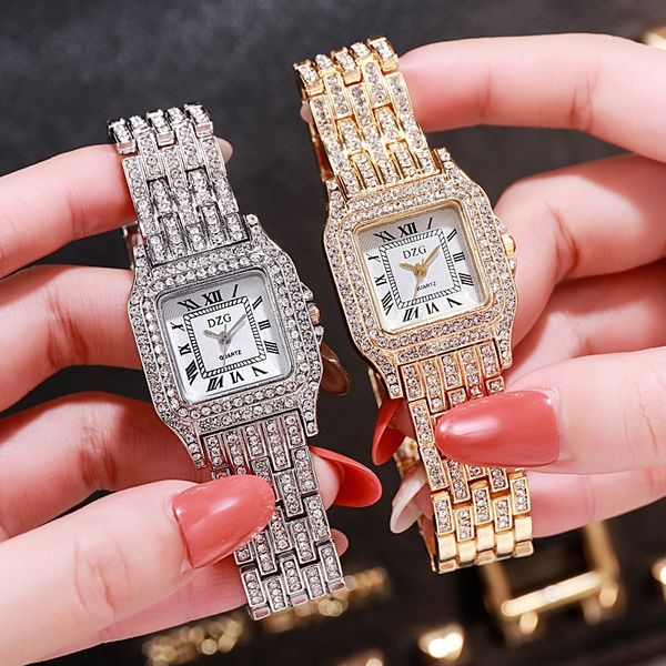 

tlelp roman square steel belt rhinestone women's fashion student alloy roman square steel belt rhinestone women's fashion student, Blue
