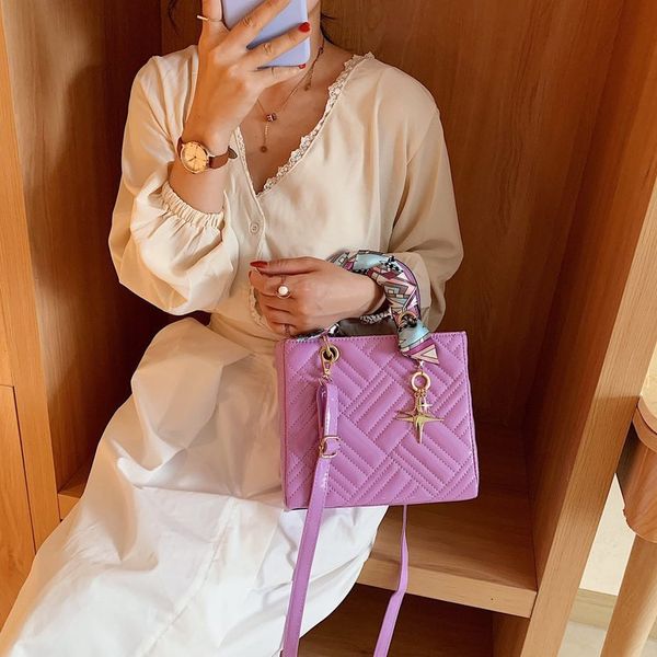 

the new pu women's bag for summer 2020 is fresh and sweet one-shoulder bag