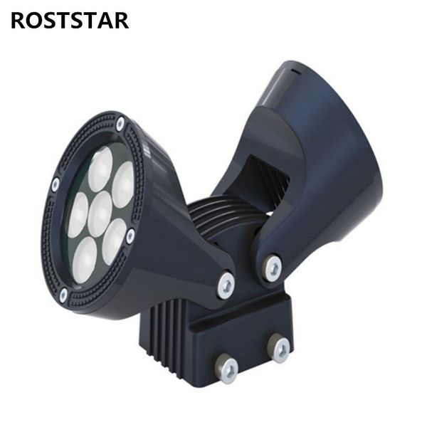 

6pcs up and down wall light scrub outdoor garden door lamp waterproof patio lights double head wall light adjustable direction ac85~265v