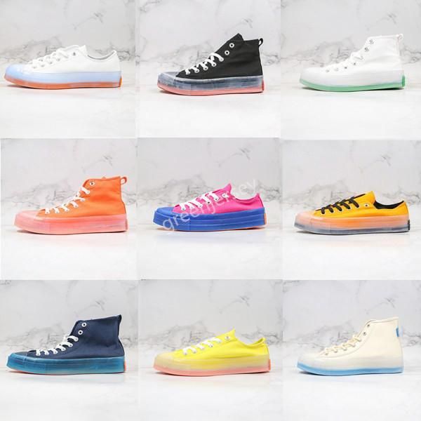 

classic canvas shoes disrupt cx chuck 70 chinatown market 1970s casual skateboard 70s jelly taylor sports trainers sneakers size 35-44, Black