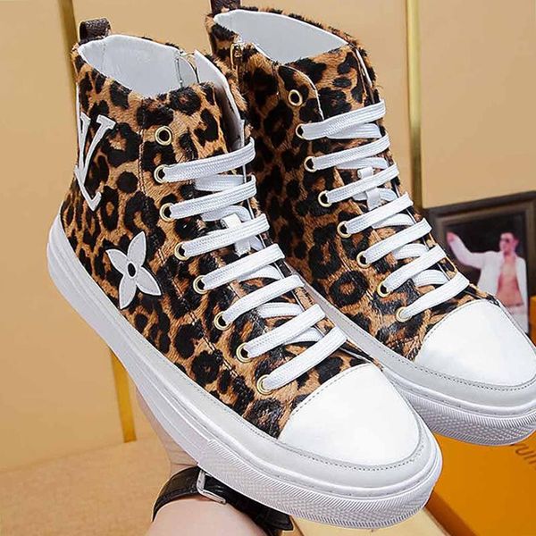

2021 men shoes sneakers with box stellar sneaker boot fashion luxury footwears leather boots zipper high -mens shoes winter sports drop