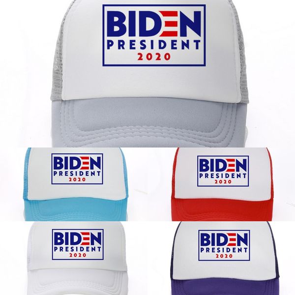 

jetcy biden president 2020 ball hat usa biden letters baseball caps men women summer mesh patchwork cap outdoor sun hat sports hats peaked, Blue;gray