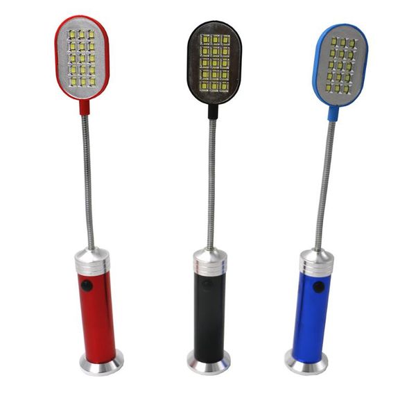 

новизна led настольная лампа таблица лампа гибкая mangetic работы света стол 15 smd светодиодов luminaria домащний