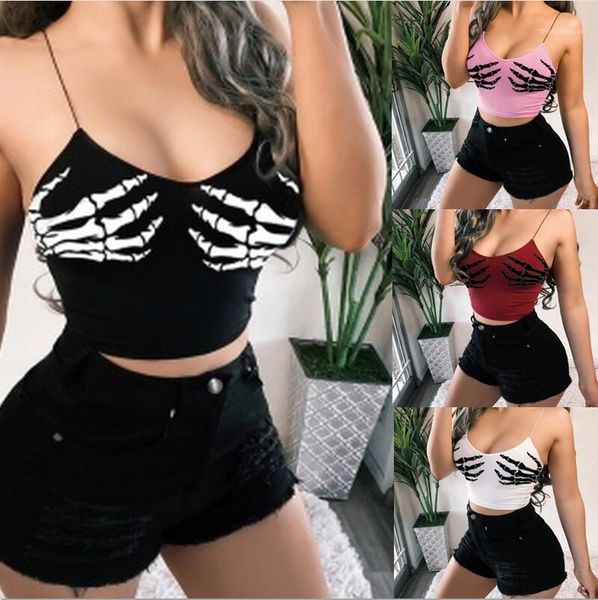 

цвета short top узкие backless камуфляж женщин дизайнер camis лапка цветочные печати женская танки завернутый груди тонкий подробнее, White