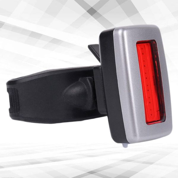 

1pc bicycle tail light usb charging led warning lights waterproof bicycle taillights bike taillights bike accessories (black