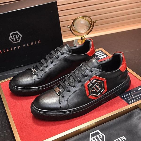 

men shoes fashion chaussures pour hommes lace -up mens shoes casual with original box scarpe da uomo luxury design lo -sneakers hexagon