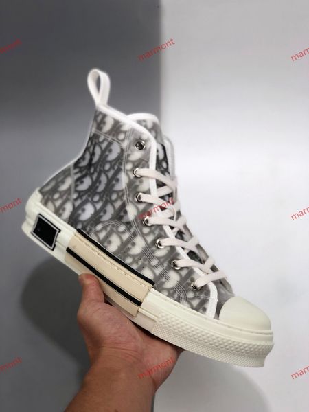 

2020 new oblìque high sneakers homme x kàws by kìm jones men women fashion progettista casual shoes skateboard xshfbcl shoes, Black