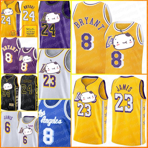 

lebron 23 6 james jersey los basketball angeles bryant jerseys earvin 32 johnson shaquille 34 o'neal anthony kyle davis kuzma men, Black;red
