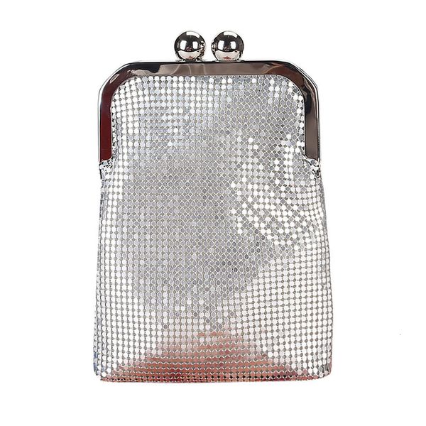 

2020 new women creative sequin phone bag magic color evening bag shoulder cross bag drop shipping bolso mujer