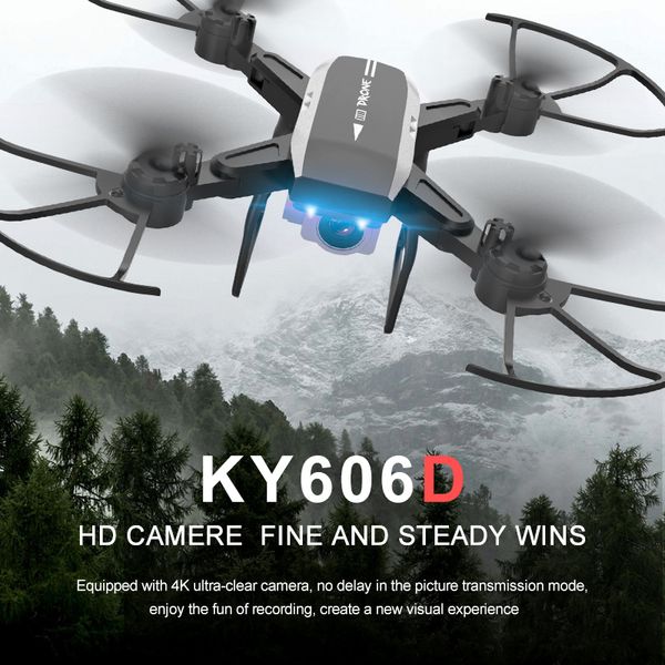 

ky606d drone with 4k hd camera 20 minutes flight dron air pressure hover quadcopter with camera rc helicopter vs sg106 xs816