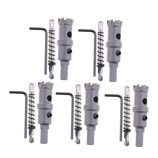 

3x carbide tip tool stainless steel drill bit metal cutter hole saw 20mm