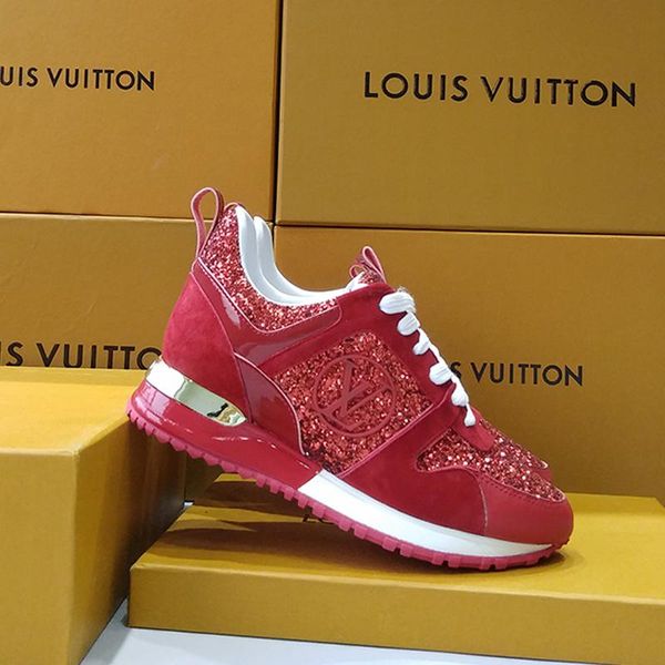 

women shoes sneakers flats fashion footwears with origin box luxury run away sneaker lady shoes casual zapatos de mujer fashion, Black