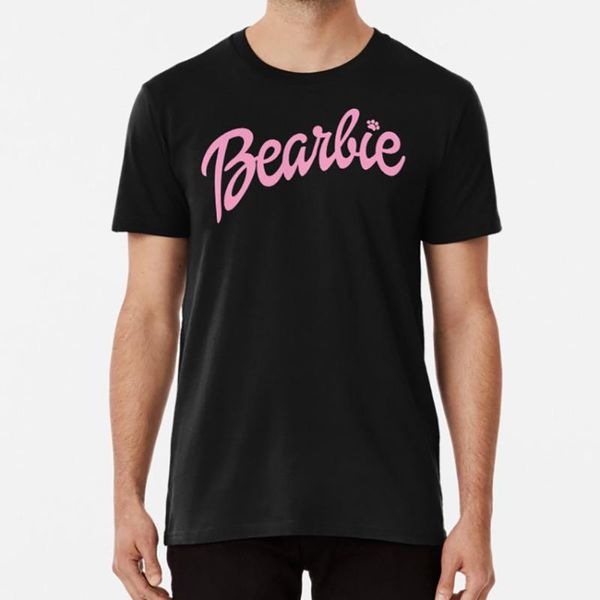 

bearbie (розовый) майка гей гордость медведь веселый львенок гордости дней, White;black