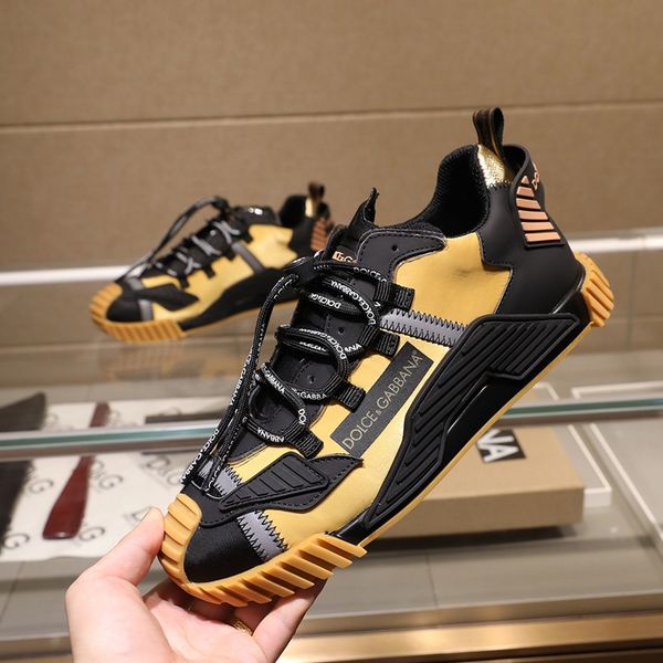 

172 brand designer high-quality men's casual sports shoes, outdoor casual shoes, with original box packaging size 38--45, Black