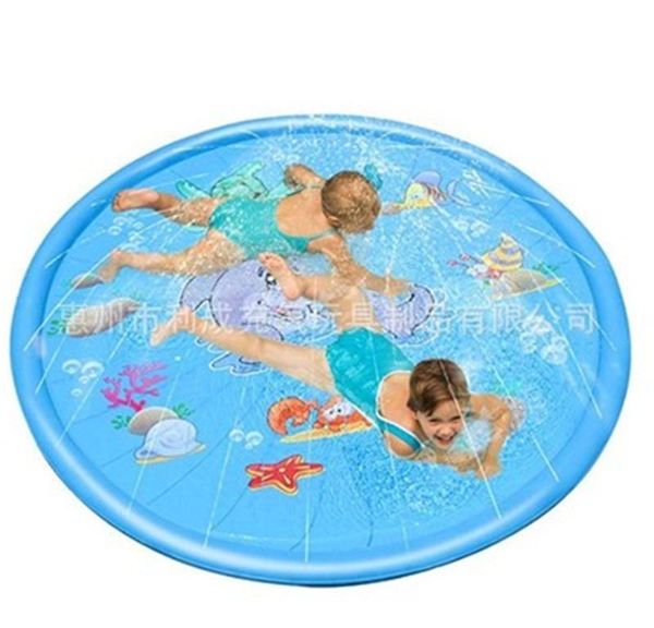 

корабль падения. посыпать всплеск play mat игрушки для открытого плавательного пляж газон надувного оросителя pad детских дети дети y200728