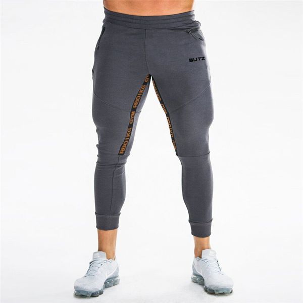 

streetwear моды мужские брюки случайные мужская одежда 2020 хлопка брюки sporter jogger фитнес брюки марки sweatpants, Black