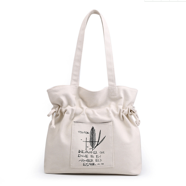 

2020 shoulder bag women versatile large capacity canvas bag new simple shoulder schoolgirl canvas japanese cloth
