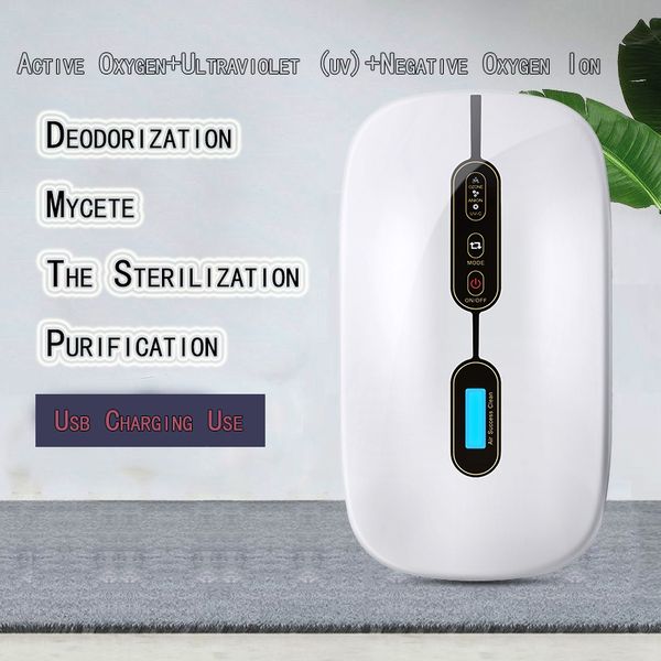 

4 in 1 air purification system home office air purifier, deodorant dust mites quiet ion sterilizer, air purification ion generator usb-cable