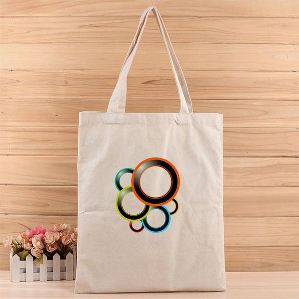 

1шт diy творческие простые моды девочек и баб canvas сумки костюм для покупок, подарков, свадьба, день рождения promotion подарками