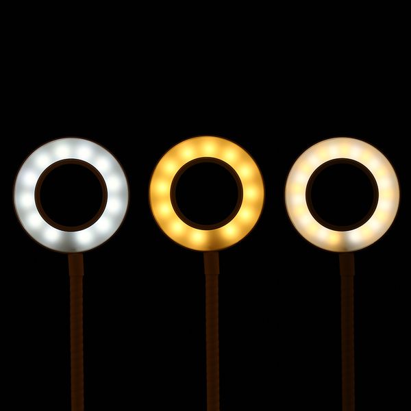 

selfie ring light with cell phone holder for live stream and makeupcamera light led p lighting with arms for phone