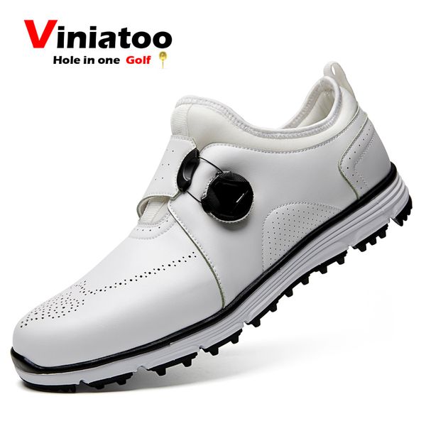 

new light golf shoes men quick lacing professional mens golf sneakers outdoor grass size 40-45 luxury golfing shoes brand