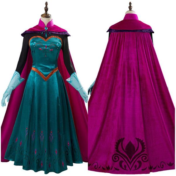 

anime costumes queen cosplay costume princess gown uniform girls women dress outfits halloween carnival, Black