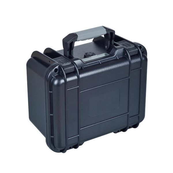 

abs plastic storage sealed tool case thickened shockproof box w sponge