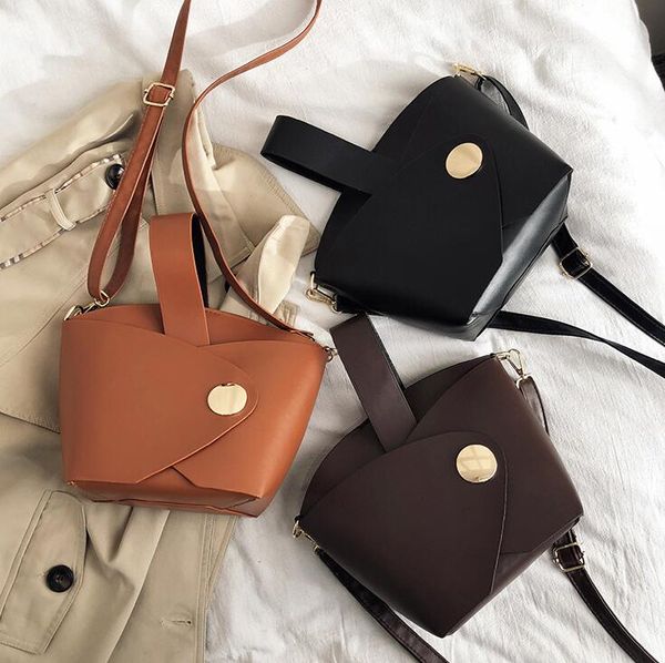 

2020 женская мода ковш сумка большой емкости леди плечо сумки plain crossbody сумки пляжная сумка