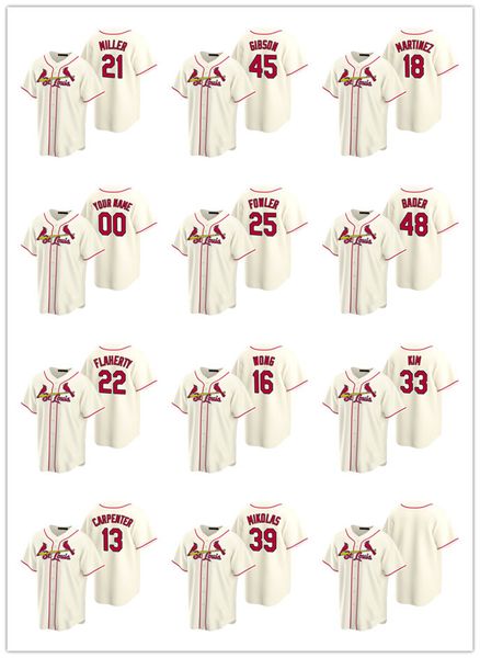 

st. louis cardinals men womem youth 16 kolten wong 1 ozzie smith 11 paul dejong alternate baseball jersey, Black