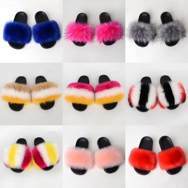 

hokszvy 2020 summer sandals slippers women's mouth word rivet straps thick bottom ro style cool women hykl-k33 c03#319, Black