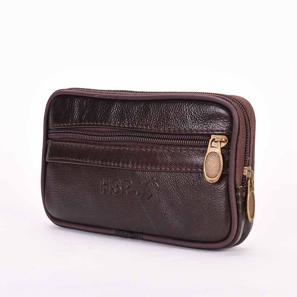 

fashion men's litchi pattern wearing running bag fashion portable wallet wallet travel practical wear-resistant running bag
