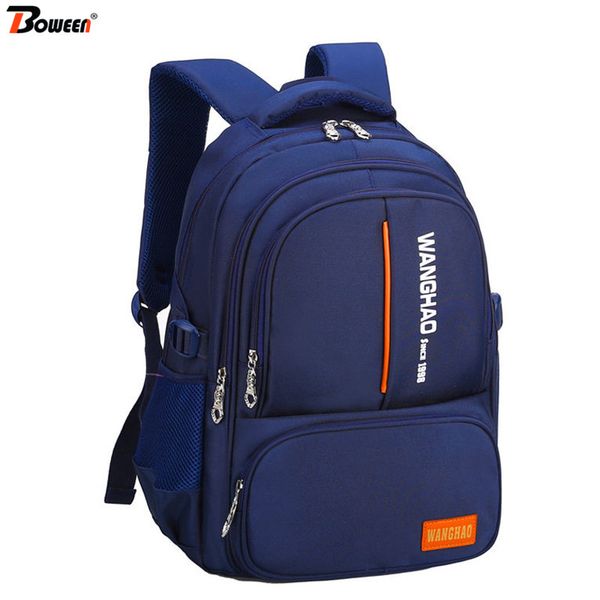 

kids school bags for boys girls primary school backpack children bookbag big capacity nylon wear-resistant schoolbag 6-12 years t200709