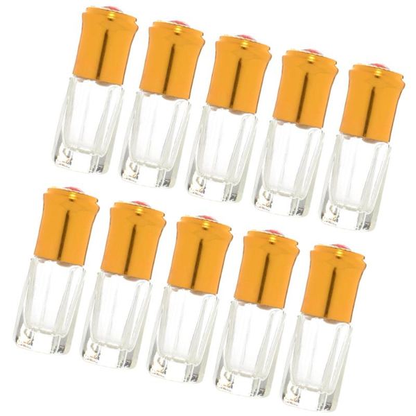 

10 pcs roll-on bottles perfume bottle travel bottle for women use (random color