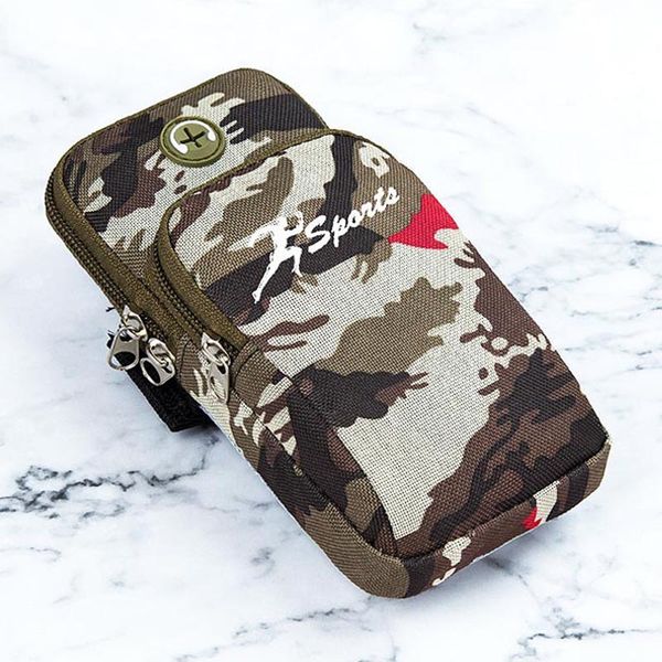 

outdoor sports multifunctional armband waterproof running sports mobile arm bag cell phone bag key holder for iphone men & women