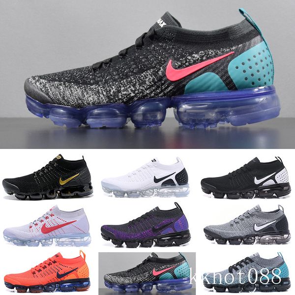 

2019 knit 2.0 fly 1.0 men women bhm red orbit metallic gold triple black designer sneakers trainers running shoes size 36-45 xk5mr