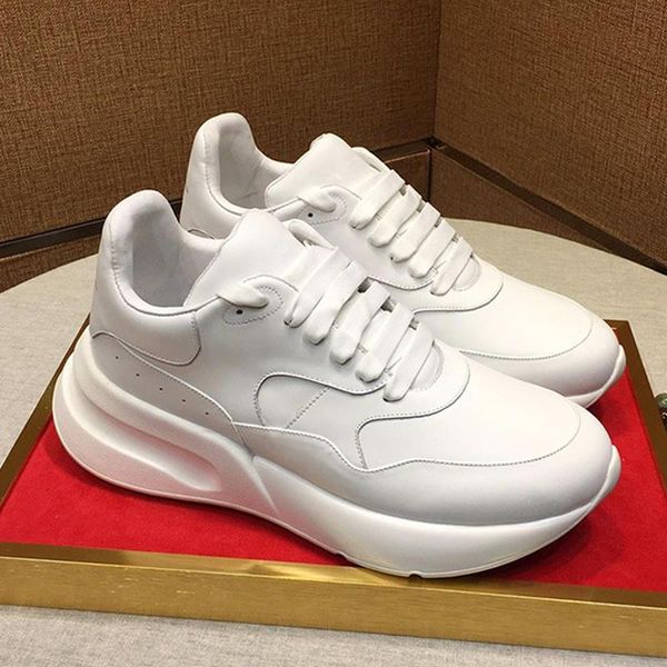 

new arrival oversized runner men 's shoes breathable lightweight vintage comfortable lace -up mens shoes casual footwears, Black