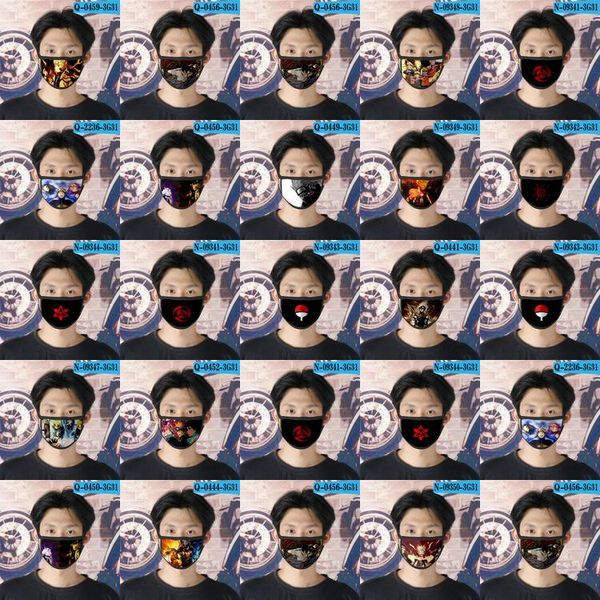

sai naruto cubrebocas designer tapabocas reusable face mask for kids cartoon face mask 07 sai naruto dgmlo lipper