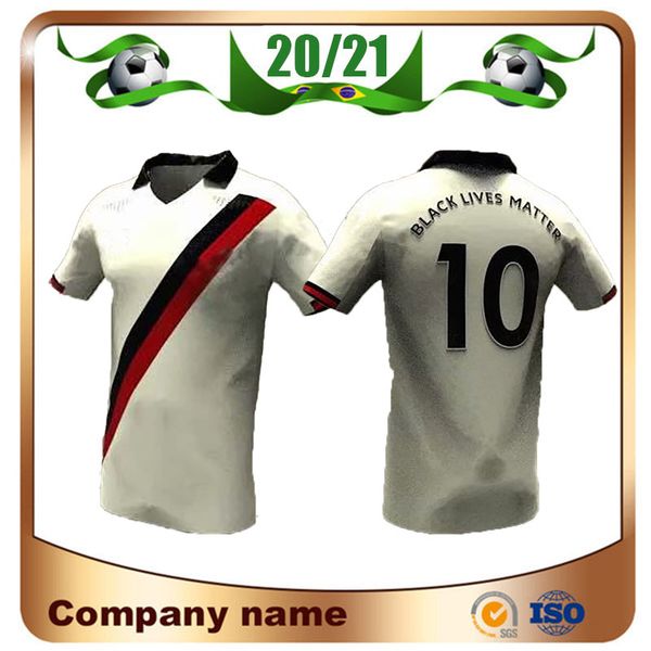 

20/21 manchester special edition kun aguero home soccer jersey 2020 away man city mahrez de mahrez black lives matter football shirt uniform, Black;yellow