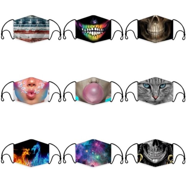 

ship in stock splash-proof protective face shield reusable full face protective mask saliva protection clear visor#754