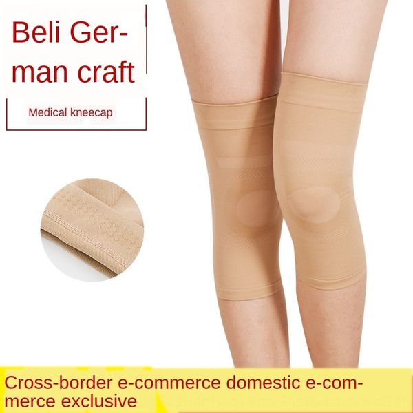 

protective pressure warm protection silicone protection sports silicone knee pad velvet warm health care non-slip heating knee pad, Black;gray