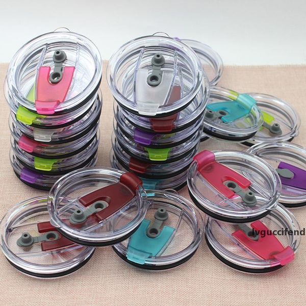 

leakproof straw hole lids 30oz 20oz tumbler replacement for vacuum tumbler cups spill proof splash resistant lids a05