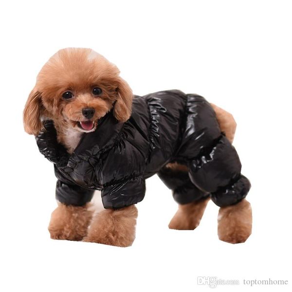 

fashion dog coat pet chihuahua autumn winter warm cotton clothes french bulldog waterproof down jacket new year costume ing
