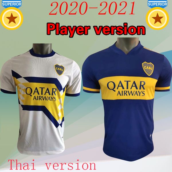 

версии 20 21 boca juniors maillots де лапка fußballjersey salvio тевес de rossi 2020 2020 цу hause weg fußball-spielerhemd, Black;yellow