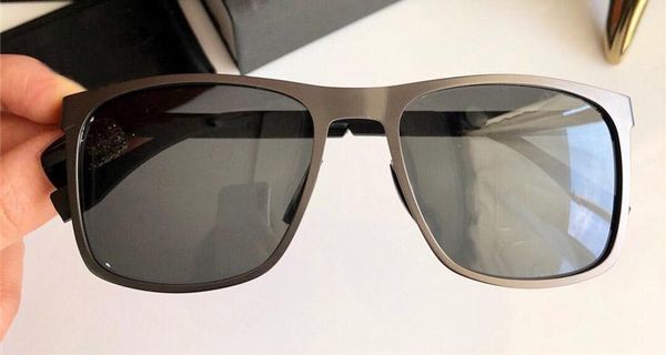 

new fashion designer sunglasses ps 8724 men square glasses carbon fiber design simple casual style eyewear 100% uv400 protection with case, White;black