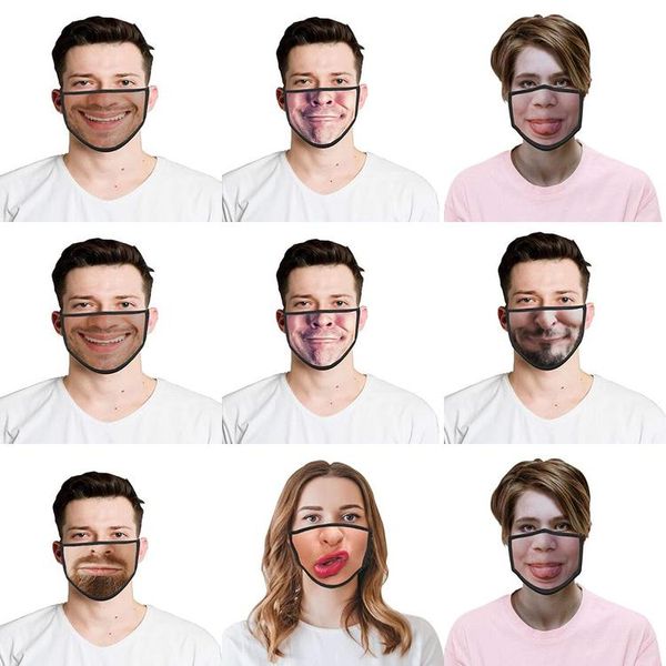 

funny face mask lady boys face mask 3d printed masks costumes for halloween cosplay funny face a quality product design dicount half off xjq, Black